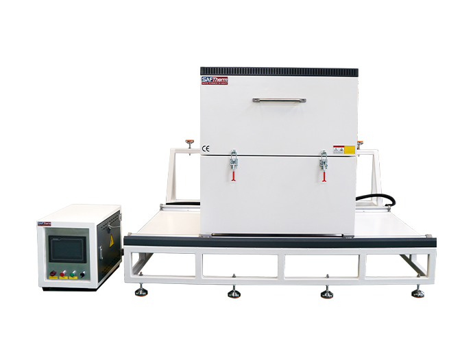 底部導軌移動管式爐